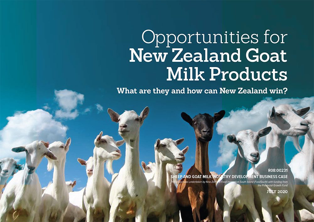 Opportunities for goat milk